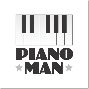 Piano Man Posters and Art